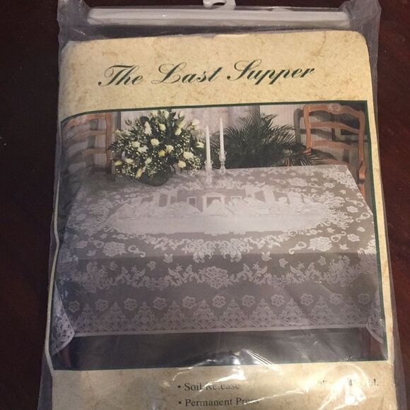 The Last Supper Tablecloth - Picture 1 of 6